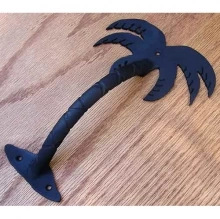 Agave Ironworks by Acorn Mfg - PU046 - Palm Tree Small 16" Door Pull