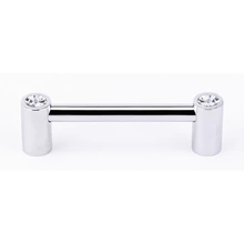 Alno - C715-35-PC - 3 1/2" Contemporary I Crystal Pull