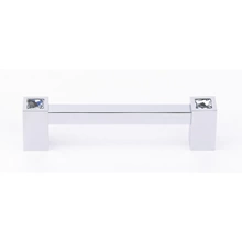 Alno - C718-4-PC - 4" Contemporary II Crystal Pull