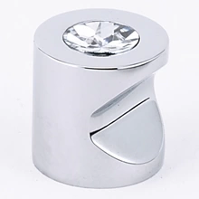 Alno - C823-34-PC - 3/4" Contemporary I Crystal Knob