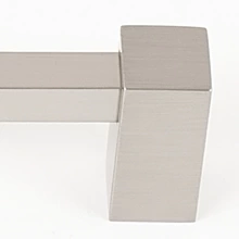 Alno - D718-8-SN - 8" CONTEMPORARY SQUARE PULL