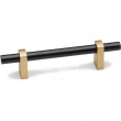Alno<br />A2801-35-CHP/MB - 3 1/2" Pull Smooth Bar