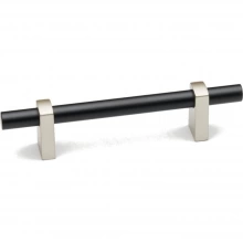 Alno - A2801-35-MN/MB - 3 1/2" Pull Smooth Bar