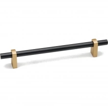 Alno - A2801-8-CHP/MB - 8" Pull Smooth Bar