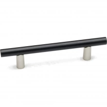 Alno - A2802-35-MN/MB - 3 1/2" Pull Smooth Bar