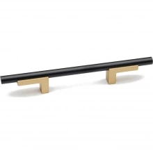 Alno - A2803-4-CHP/MB - 4" Pull Smooth Bar