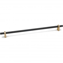 Alno - A2901-18-CHP/MB - 18" Pull Knurled Bar
