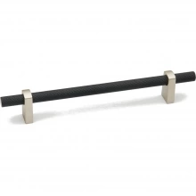 Alno - A2901-6-MN/MB - 6" Pull Knurled Bar