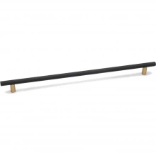 Alno - A2902-18-CHP/MB - 18" Pull Knurled Bar
