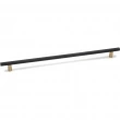 Alno<br />A2902-12-CHP/MB - 12" Pull Knurled Bar