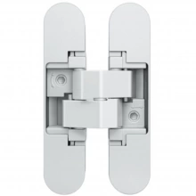 Anselmi Invisible Hinge - AN 170 3D AN 049 - Anselmi Concealed Residential Hinge - Traffic White