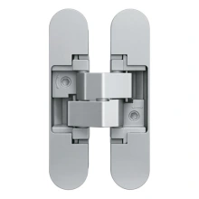 Anselmi Invisible Hinge - AN 170 3D AN 036 - Anselmi Concealed Residential Hinge - Aluminum Chrome (Minimum Order QTY 6)