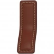 Turnstyle Designs<br />AP1184 - Bow Leather, Cabinet Handle, Tab Plain