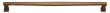 Ashley Norton 1334 18<br />Manzoni 19" Deco Appliance & Entry Pull