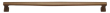 Ashley Norton 1334 24<br />Manzoni 25-1/4" Deco Appliance & Entry Pull