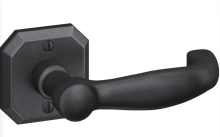 Ashley Norton - AS.20 - Angular Suite 2 1/2" x 2 1/2" Escutcheons - Tubular Privacy Pin