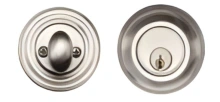 Ashley Norton<br />DB4290 - 2-1/2" Traditional Double Cylinder Deadbolt