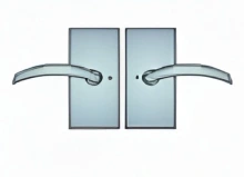 Ashley Norton<br />MD.20 - Urban Suite 5 1/8" x 2 1/2" Escutcheons - Tubular Privacy Pin