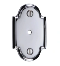Ashley Norton<br />MT42SR-063 - Manzoni 2-1/2" x 1-1/2" Arched Backplate