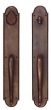 Arched Suite 18 1/8" x 3" Pull x Pull Deadbolt Entryset