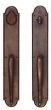 Ashley Norton<br />SP.GG.18.50 - Arched Suite 18 1/8" x 3" Pull x Pull Deadbolt Entryset