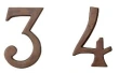Ashley Norton<br />156 - Concealed Mount House Numbers - 6"