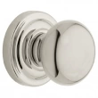 Baldwin<br />5015.055 KNOB W/ 5048 ROSE - Lifetime Pol. Nickel -  Pre-Configured Set With Knobs, Roses, Latch & 2 1/8 Adapter 5015055
