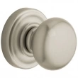 Baldwin<br />5015.150 CLASSIC KNOB WITH 5048 ROSE - Satin Nicke - Complete Pre-Configured Set With Knobs, Roses, Latch & 2 1/8 Adapter 5015150