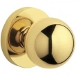 Baldwin<br />5041.003 - CONTEMPORARY KNOB WITH 5046 CONTEMPORARY ROSE - Polished Brass 5041003