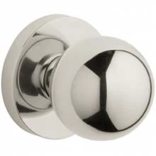 Baldwin - 5041.055 - CONTEMPORARY KNOB WITH 5046 CONTEMPORARY ROSE - Lifetime Polished Nickel 5041055