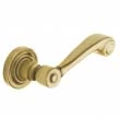 Baldwin<br />5103.060.MR - 5103 LEVER - SATIN BRASS AND BROWN 5103060MR