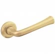 Baldwin<br />5112.060.MR - 5112 LEVER - SATIN BRASS AND BROWN 5112060MR