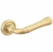 Baldwin<br />5113.060.MR - 5113 LEVER - SATIN BRASS AND BROWN 5113060MR