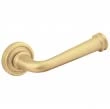 Baldwin<br />5116.060.MR - 5116 LEVER - SATIN BRASS AND BROWN 5116060MR