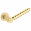 Baldwin<br />5161.060.MR - 5161 LEVER - SATIN BRASS AND BROWN 5161060MR