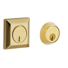 Baldwin - 8255 (PREMIUM) - SQUARED DOUBLE CYLINDER DEADBOLT FOR 2 1/8" DOOR PREP - SELECT THE FINISH (PREMIUM)