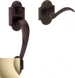 Baldwin<br />85353.102.ACRH or ACLH - Sectional Entry Handleset Kit Oil Rubbed Bronze 85353102