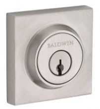 Baldwin - CSD - Contemporary Square Reserve Deadbolt- Single or Double Cylinder or Patio