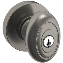 Baldwin<br />5237.ENTR - Keyed Bethpage Knob with Bethpage Rose Emergency Exit Quick Ship