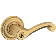 Baldwin<br />5245 Quick Ship - 5245 Keyed Classic Lever with Classic Rose Emergency Exit Quick Ship