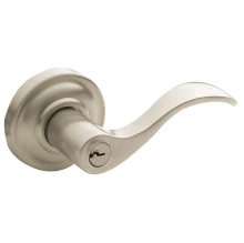 Baldwin<br />5255 Quick Ship - 5255 Keyed Wave Lever with Classic Rose Emergency Exit Quick Ship