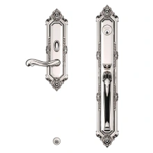 Baldwin<br />6950.LENT - Kensington Handleset Trim with 5108 Lever - Mortise LH Entry Quick Ship