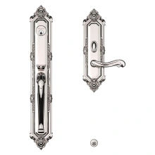 Baldwin<br />6950.RENT - Kensington Handleset Trim with 5108 Lever - Mortise RH Entry Quick Ship