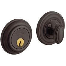 Baldwin<br />8244 QUICK SHIP IN STOCK  - Contemporary Single Cylinder Deadbolt for 2 1/8" Door Prep Quick Ship