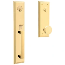 Baldwin<br />85342.ENTR - Tremont Full Escutcheon Emergency Egress Single Cylinder Handleset with 5069 Knob 85342ENTR Quick Ship