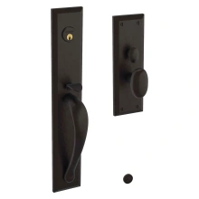 Baldwin<br />M504.ENTR - Cody Full Escutcheon Handleset Trim with Interior Knob - Mortise Entry Quick Ship