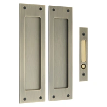 Baldwin<br />PD005 PASS Quick Ship - Santa Monica Passage Set Sliding Pocket Door - Large PD005PASS