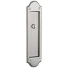 Baldwin - PD016 KE Interior plate only, no lock included  - Boulder Trim With Emergency Release Sliding Pocket Door PD016KE