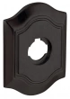Baldwin<br />R027.402 - 3" BETHPAGE ROSE - DISTRESSED OIL RUBBED BRONZE R027402