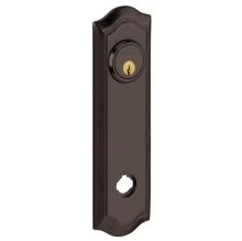 Baldwin<br />R029.112 - 10" BETHPAGE ROSE - ENTRY OR PASSAGE/PRIVACY - VENETIAN BRONZE R029112
